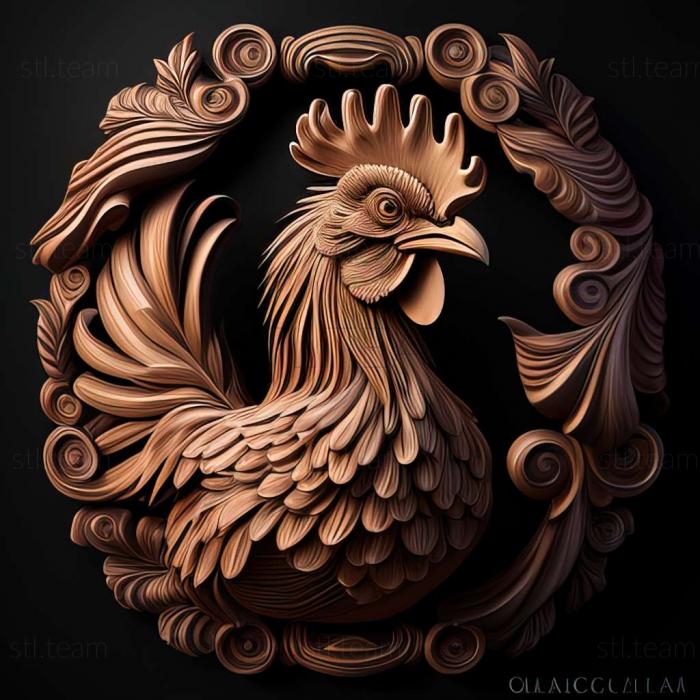 3D model Gallinago delicata (STL)